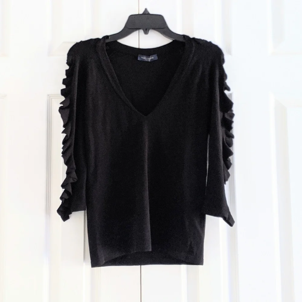 PIAZZA SEMPIONE Rouching Sleeves Sweater